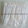 White/White Disposable Dental Saliva Ejectors 100PCS/Bag